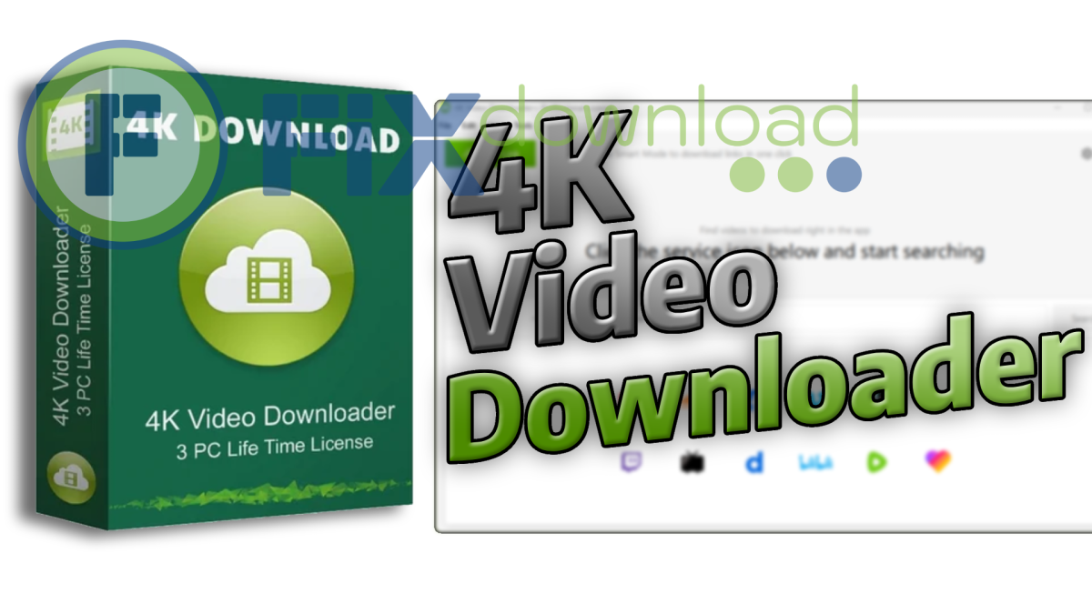 Cover image for the article about downloading and installing 4K Video Downloader on Windows from FixDownload.com