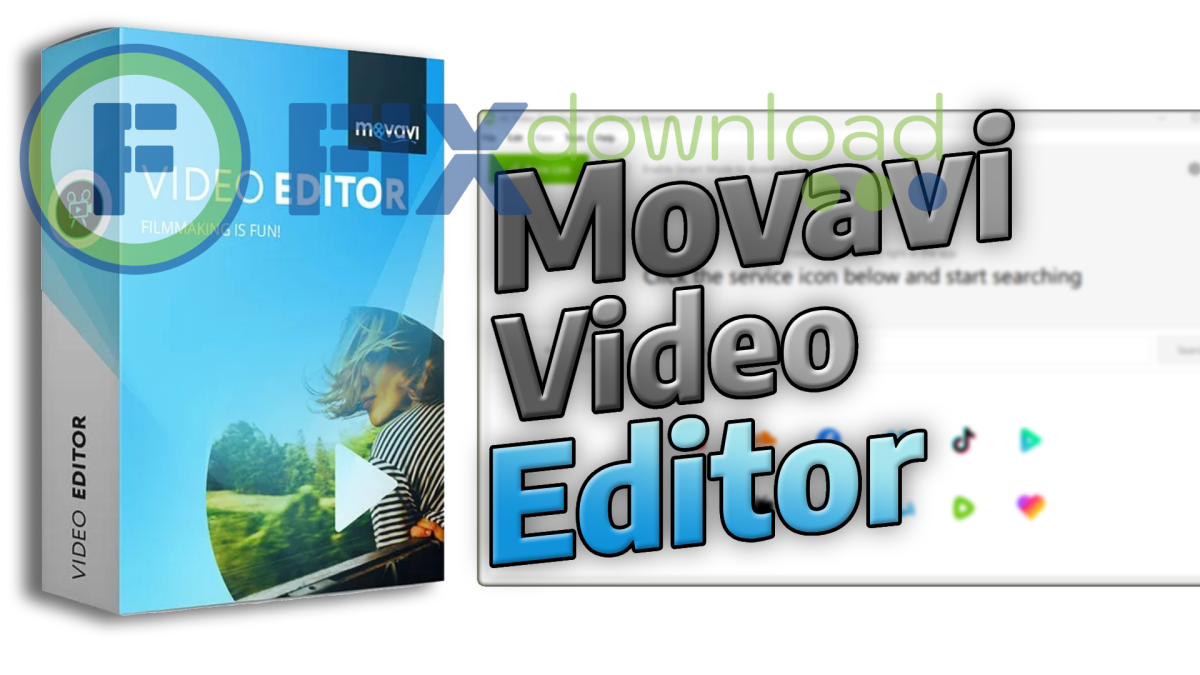 Cover image for the article about downloading and installing Movavi Video Editor on Windows from FixDownload.com