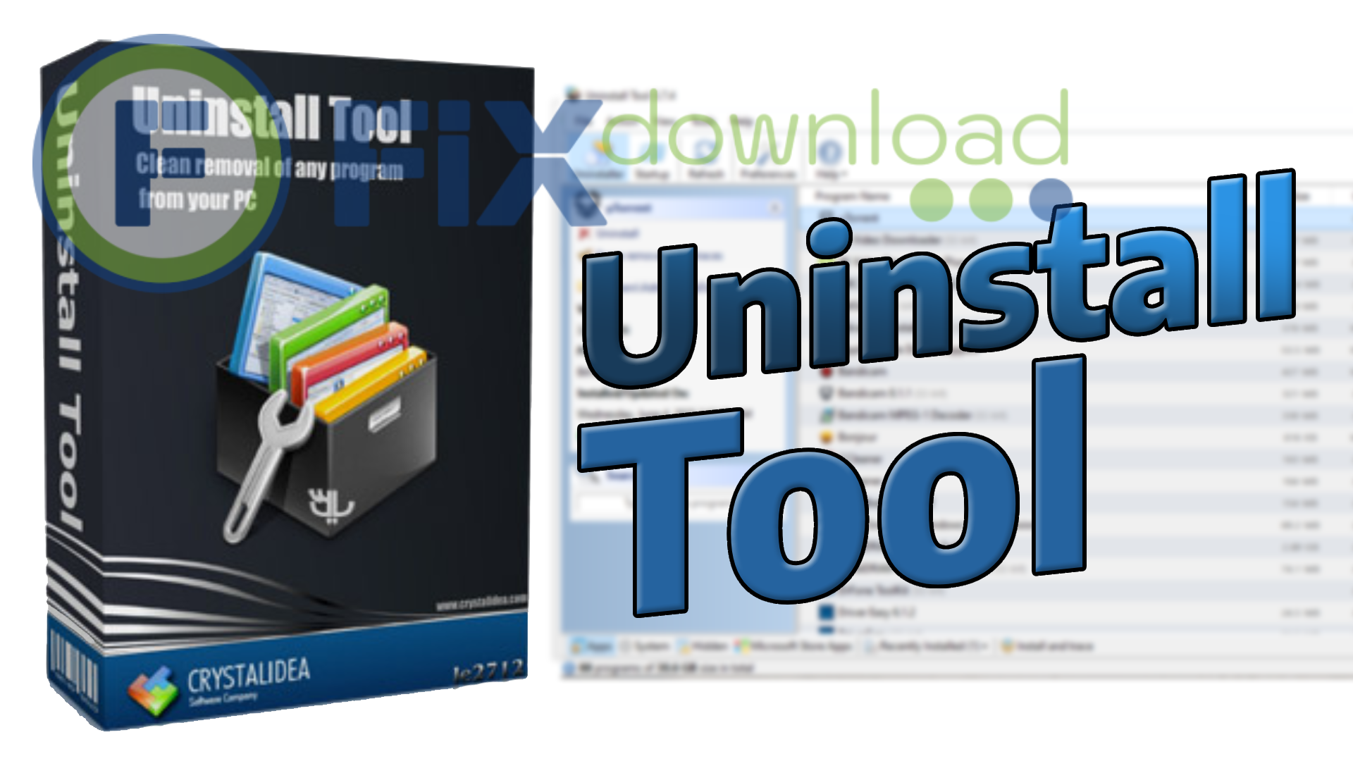 Cover image for the article about downloading and installing Uninstall Tool on Windows from FixDownload.com