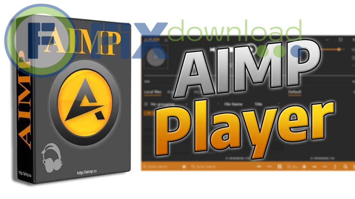 Cover image for the article about downloading and installing AIMP on Windows from FixDownload.com