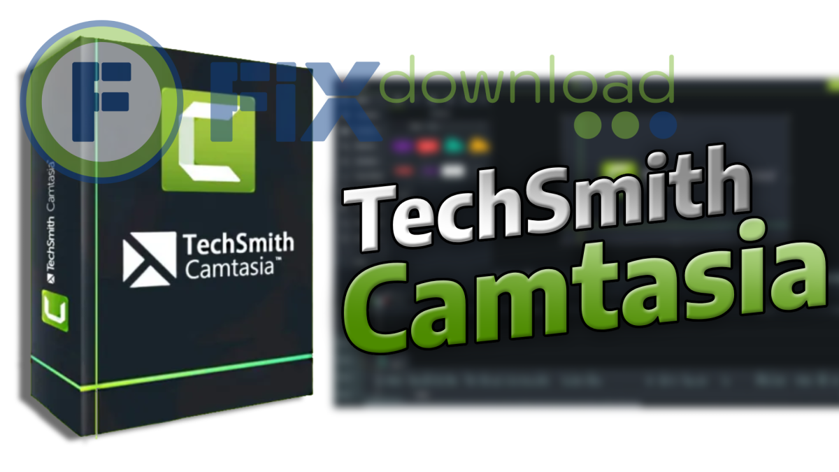 Cover image for the article about downloading and installing Camtasia on Windows from FixDownload.com