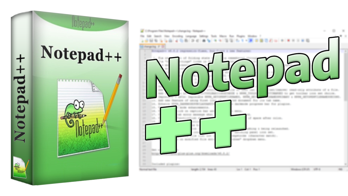 Cover image for the article about downloading and installing Notepad++ on Windows from FixDownload.com