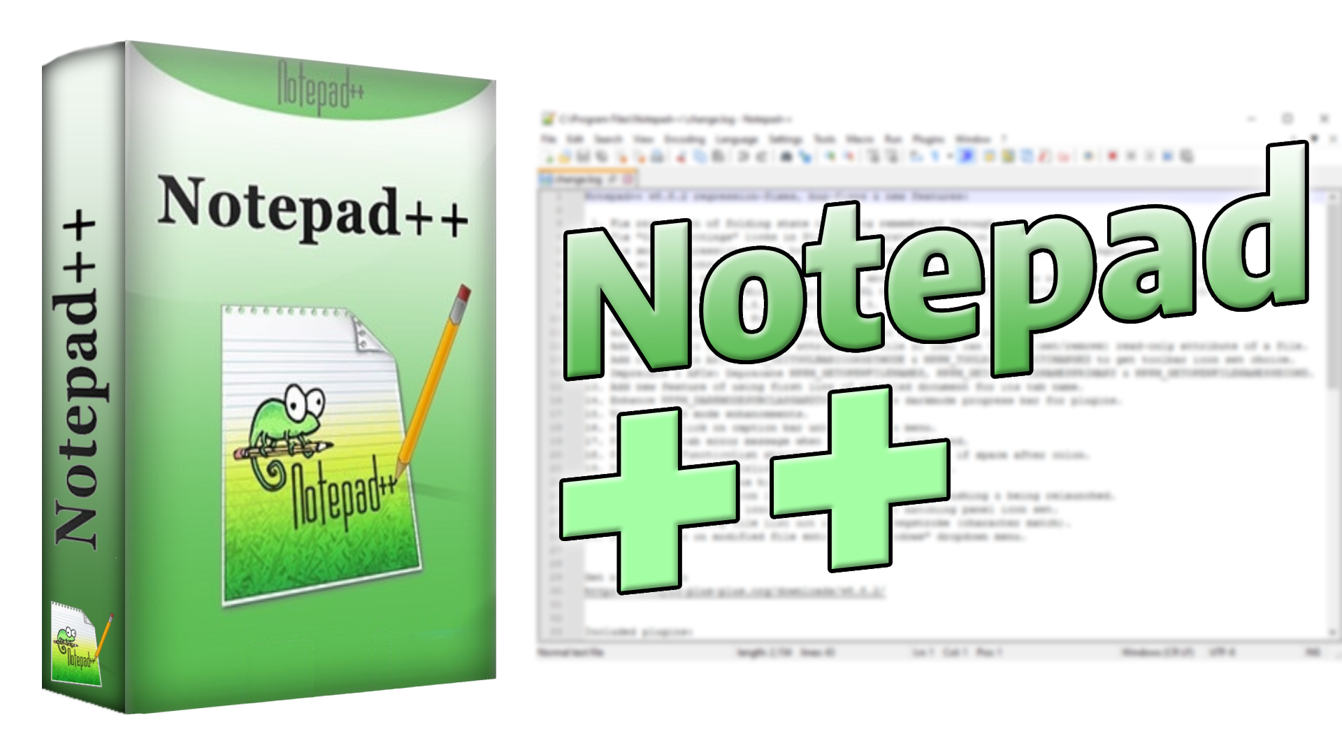 Cover image for the article about downloading and installing Notepad++ on Windows from FixDownload.com