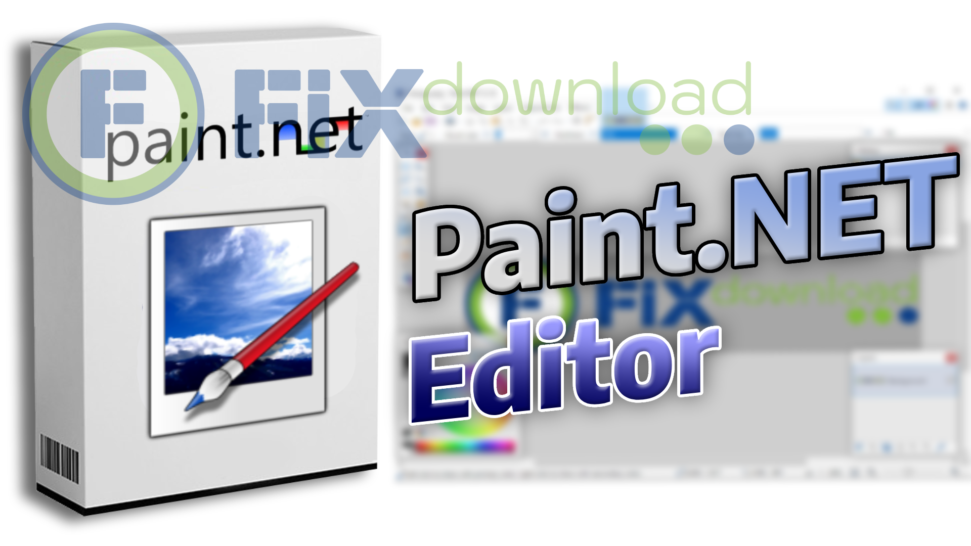 Cover image for the article about downloading and installing Paint.NET on Windows from FixDownload.com