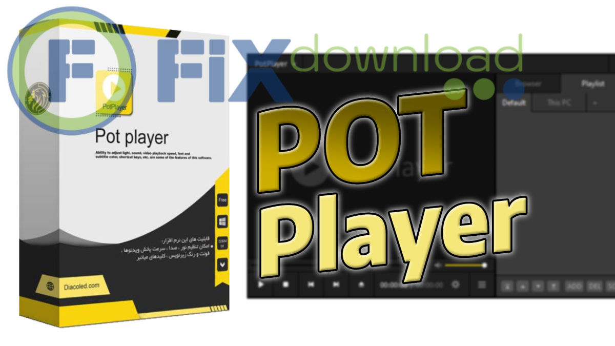 Cover image for the article about downloading and installing PotPlayer on Windows from FixDownload.com