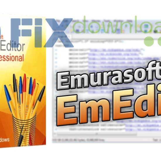 Cover image for the article about downloading and installing EmEditor on Windows from FixDownload.com
