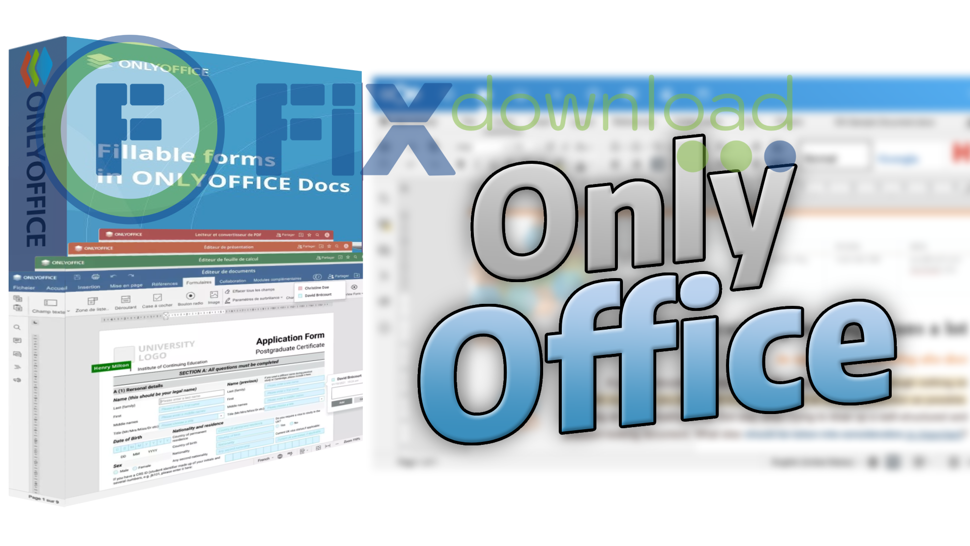 Cover image for the article about downloading and installing OnlyOffice on Windows from FixDownload.com