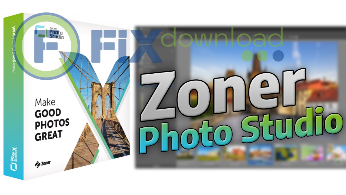 Cover image for the article about downloading and installing Zoner Photo Studio on Windows from FixDownload.com
