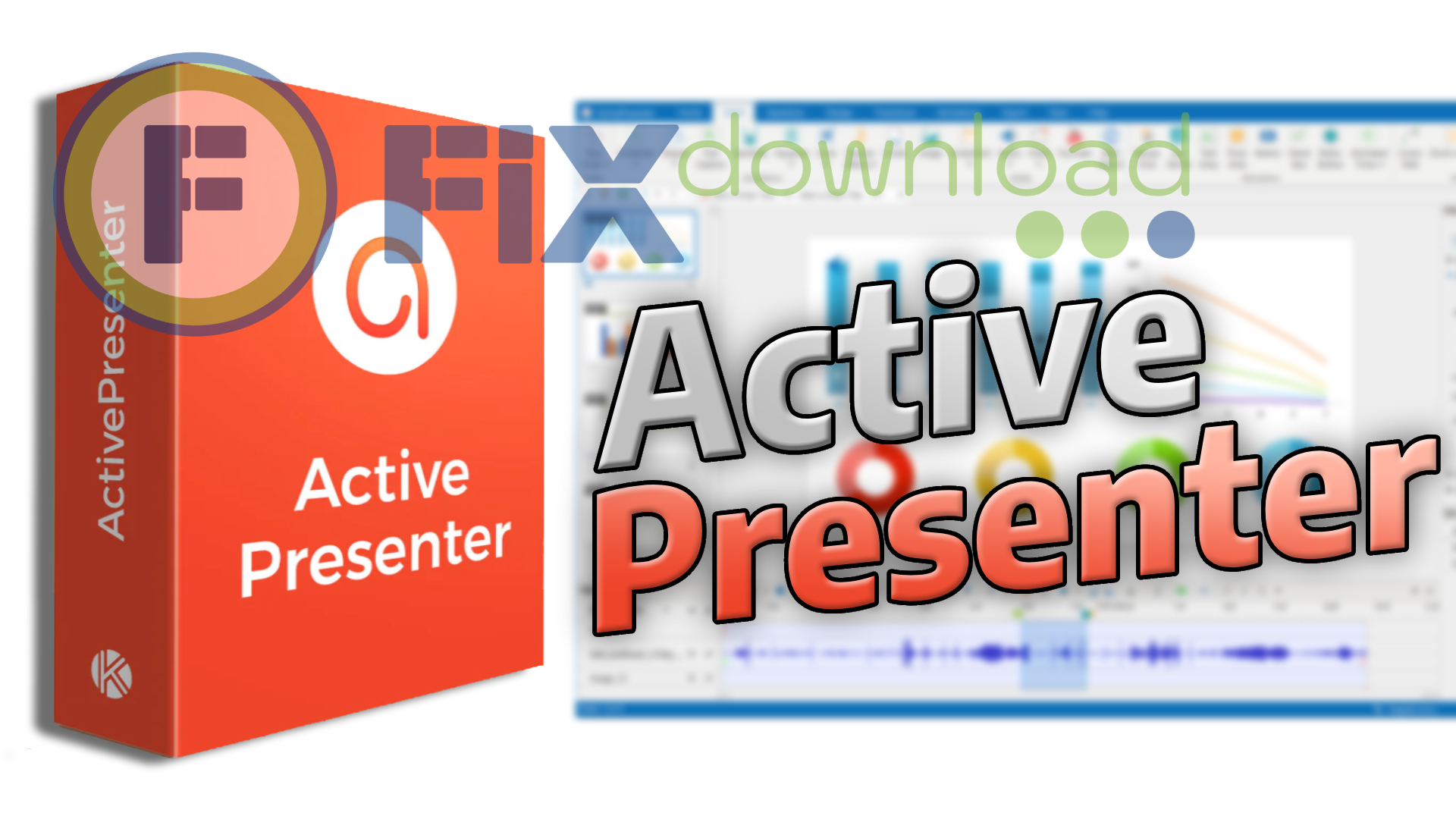 Cover image for the article about downloading and installing Active Presenter on Windows from FixDownload.com