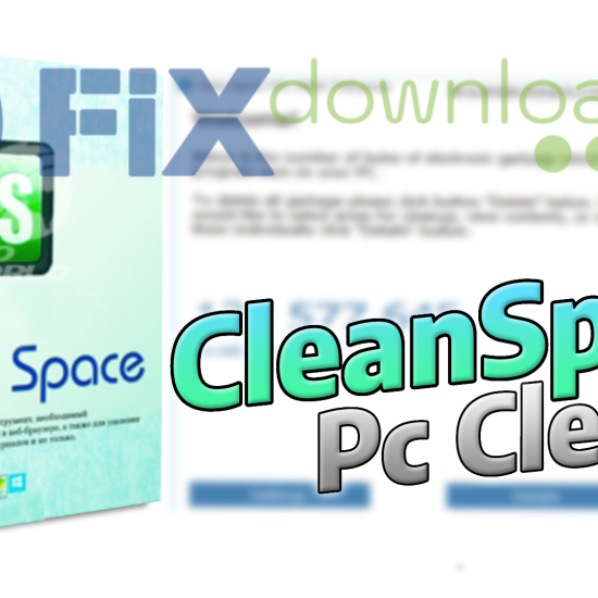 Cover image for the article about downloading and installing CleanSpace on Windows from FixDownload.com