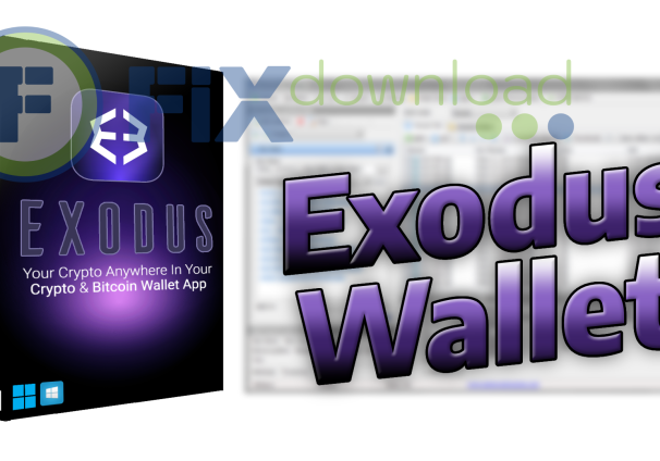 Cover image for the article about downloading and installing Exodus Wallet on Windows from FixDownload.com
