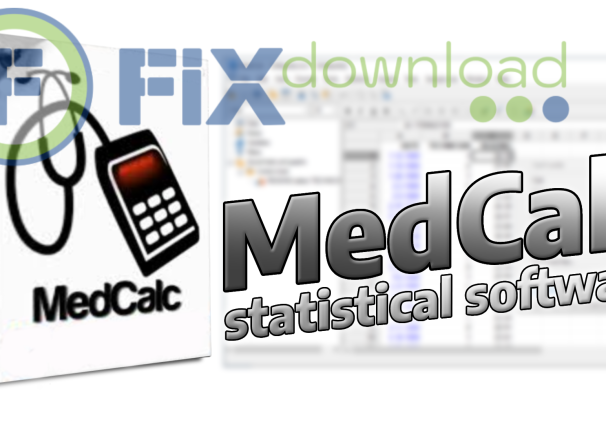 Cover image for the article about downloading and installing MedCalc on Windows from FixDownload.com