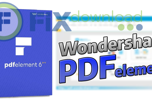 Cover image for the article about downloading and installing Wondershare PDFelement on Windows from FixDownload.com