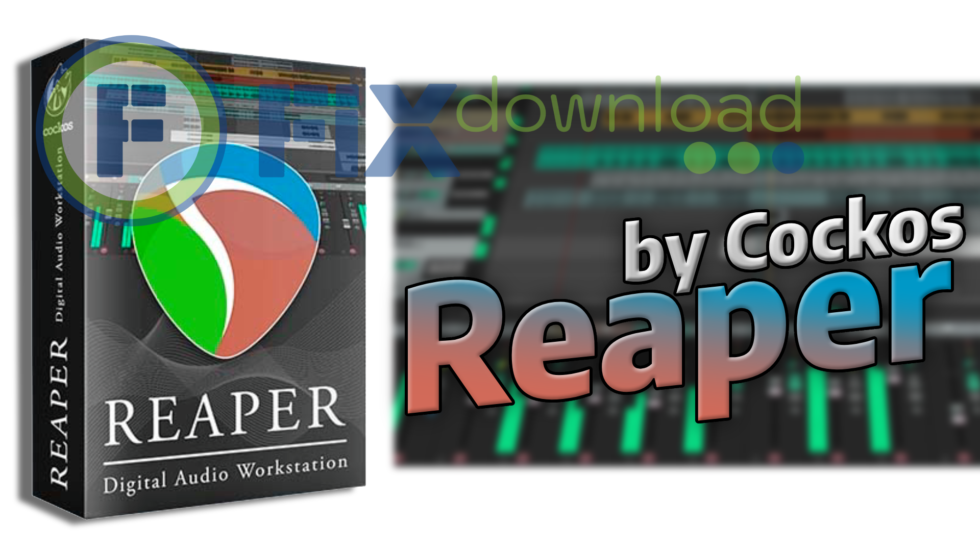 Cover image for the article about downloading and installing Reaper on Windows from FixDownload.com