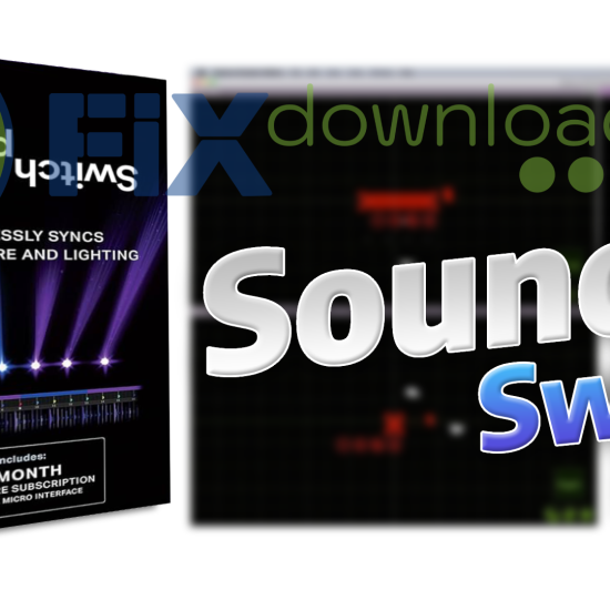 Cover image for the article about downloading and installing SoundSwitch on Windows from FixDownload.com