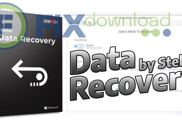 Cover image for the article about downloading and installing Stellar Data Recovery on Windows from FixDownload.com