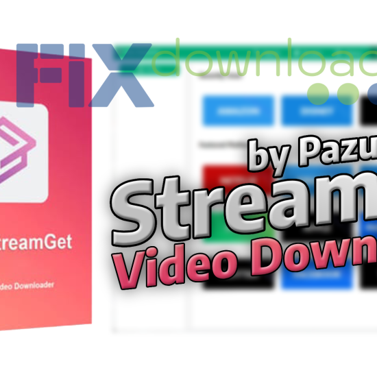 Cover image for the article about downloading and installing StreamGet on Windows from FixDownload.com
