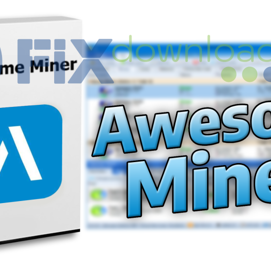 Cover image for the article about downloading and installing Awesome Miner on Windows from FixDownload.com