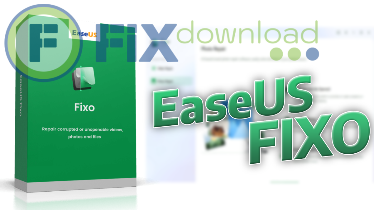 Cover image for the article about downloading and installing EaseUS Fixo on Windows from FixDownload.com