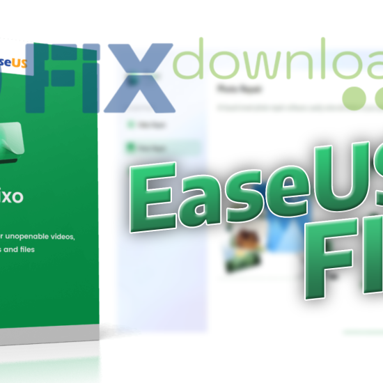 Cover image for the article about downloading and installing EaseUS Fixo on Windows from FixDownload.com