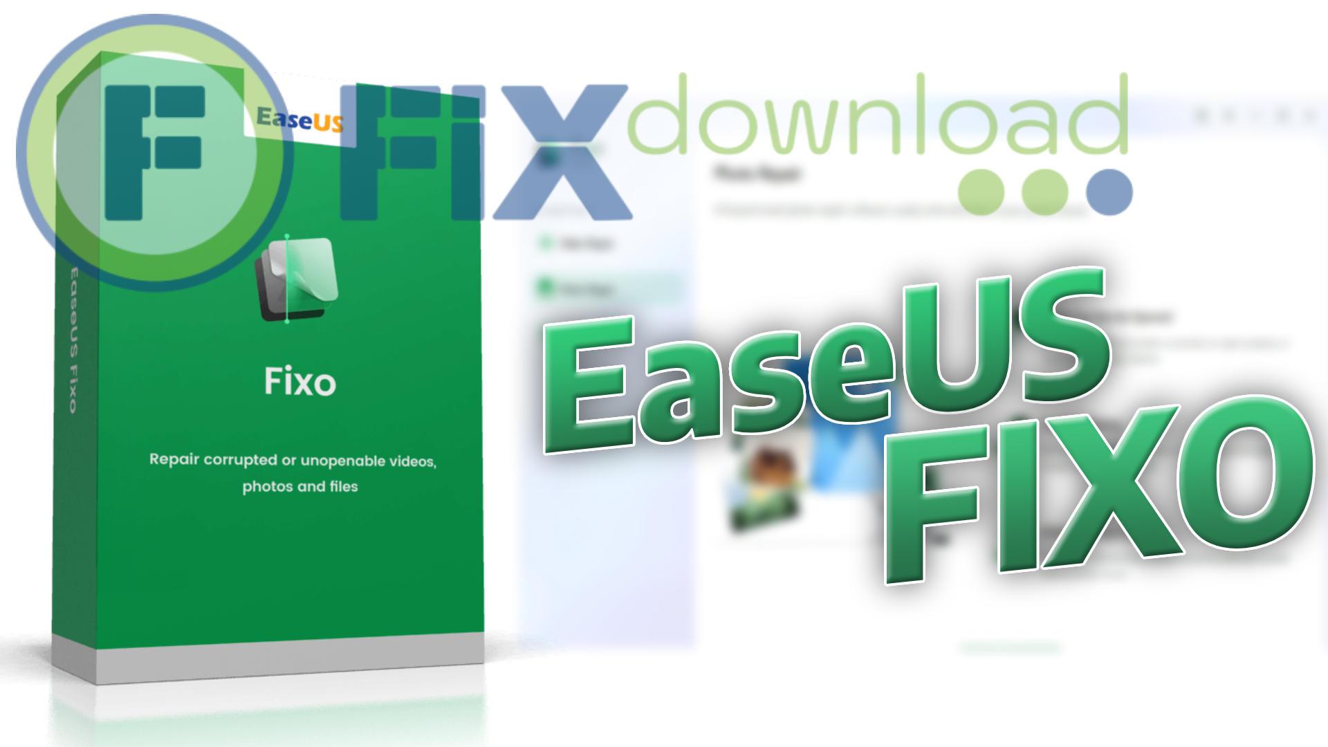 Cover image for the article about downloading and installing EaseUS Fixo on Windows from FixDownload.com