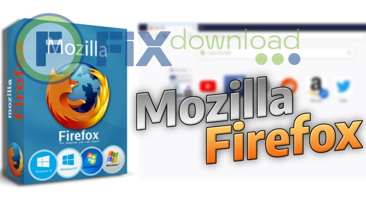 Cover image for the article about downloading and installing Mozilla Firefox on Windows from FixDownload.com