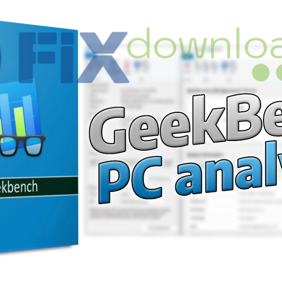 Cover image for the article about downloading and installing Geekbench on Windows from FixDownload.com