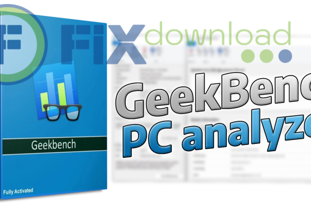 Cover image for the article about downloading and installing Geekbench on Windows from FixDownload.com