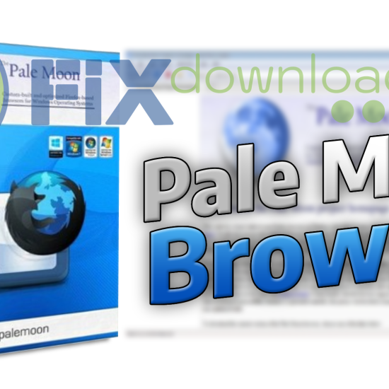 Cover image for the article about downloading and installing Pale Moon on Windows from FixDownload.com