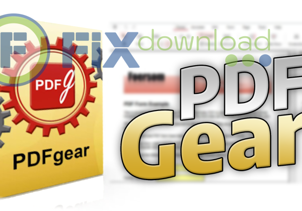Cover image for the article about downloading and installing PDFgear on Windows from FixDownload.com