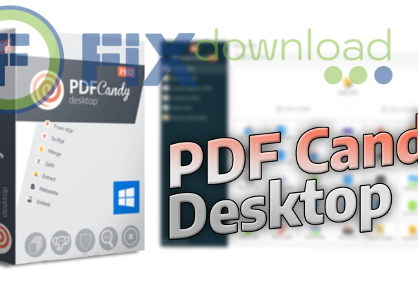 Cover image for the article about downloading and installing PDF Candy Desktop on Windows from FixDownload.com