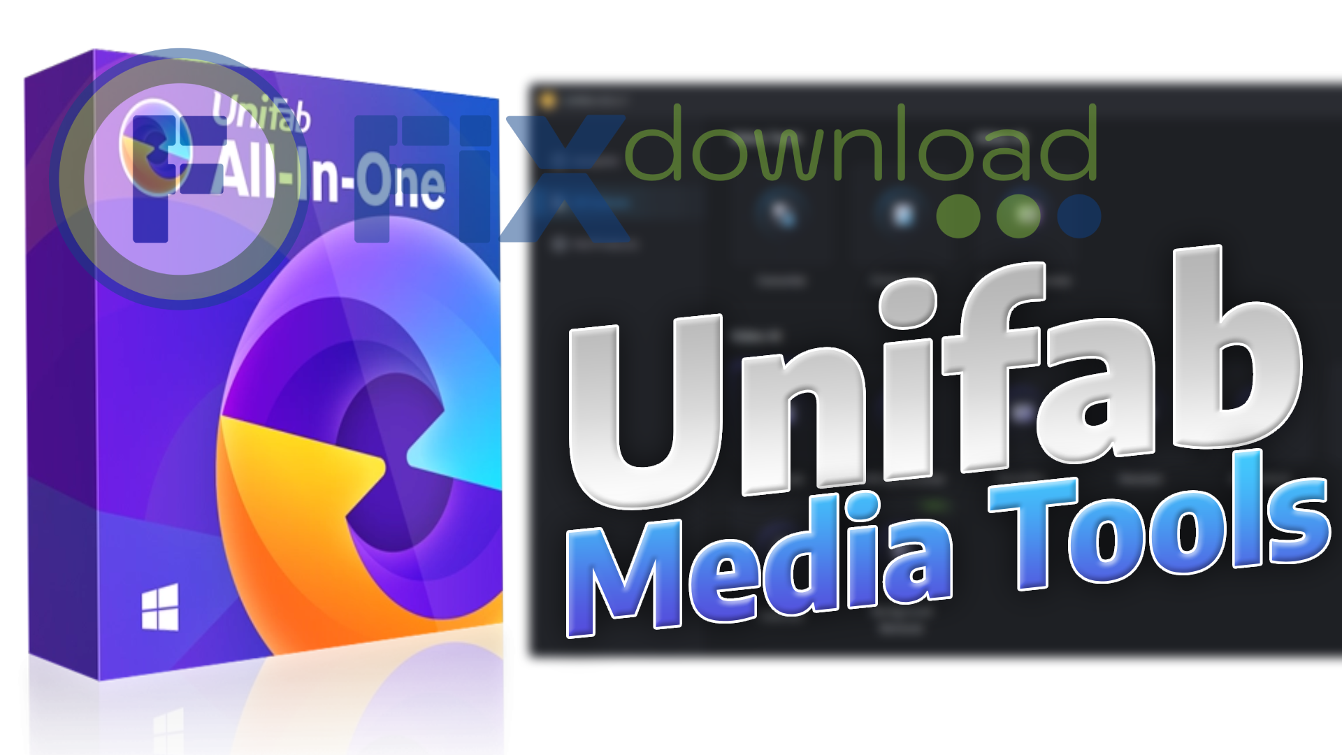 Cover image for the article about downloading and installing Unifab on Windows from FixDownload.com