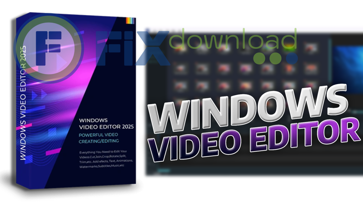 Cover image for the article about downloading and installing Windows Video Editor on Windows from FixDownload.com