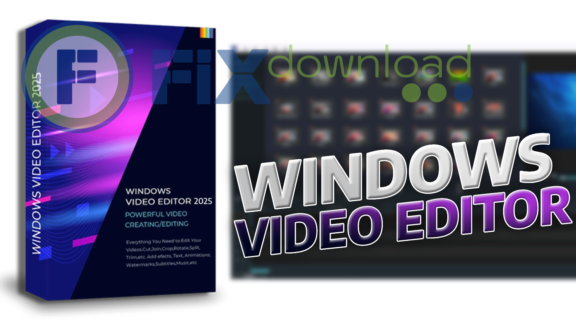 Cover image for the article about downloading and installing Windows Video Editor on Windows from FixDownload.com